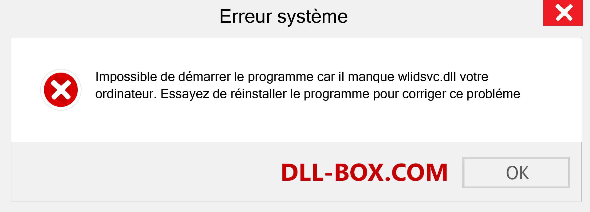 Le fichier wlidsvc.dll est manquant ?. Télécharger pour Windows 7, 8, 10 - Correction de l'erreur manquante wlidsvc dll sur Windows, photos, images